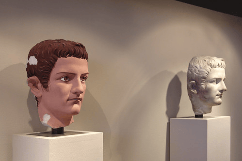 Caligula – as the statue looked in Roman&nbsp;times