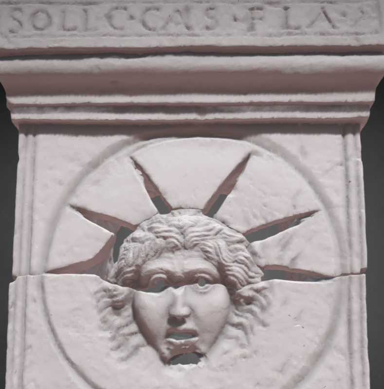 Sol Mithras Altar in Inveresk - clicvk image for 3D model