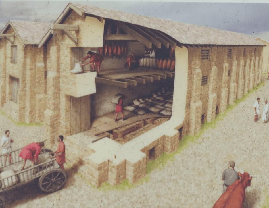 Horrea - Granary with raised floor for ventilation