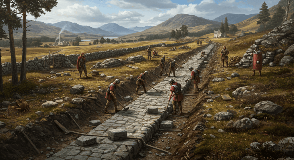 THE ROMAN ROAD EAST OF CASTLEDYKES, LANARKSHIRE on JSTOR