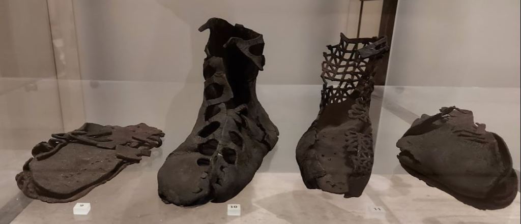 image of Shoes found at Newstead Roman Fort (Trimontium)