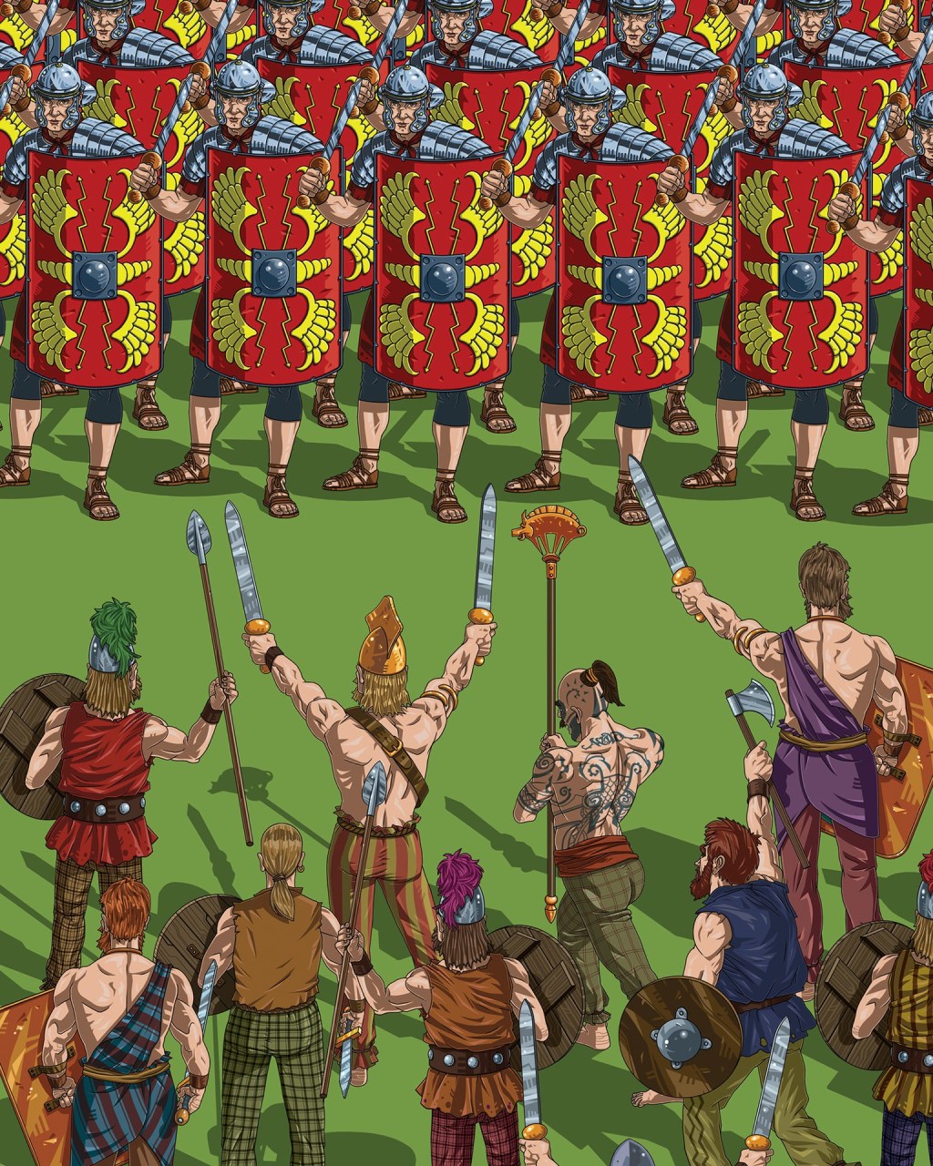 Roman Warfare Tactics