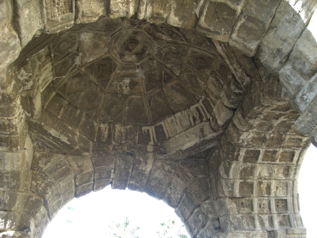 Lozenge design - Roman Arch of Marcus Aurelius at Tripoli