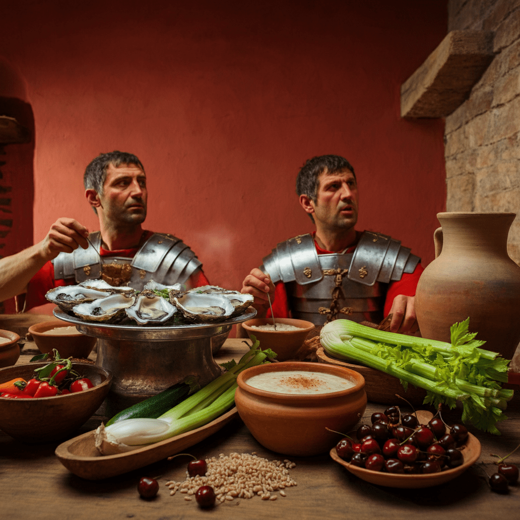Roman Foods Introduced to Britain