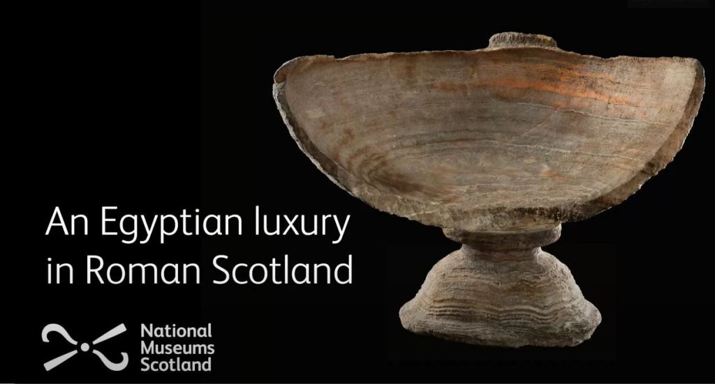 An Egyptian luxury in Roman Scotland