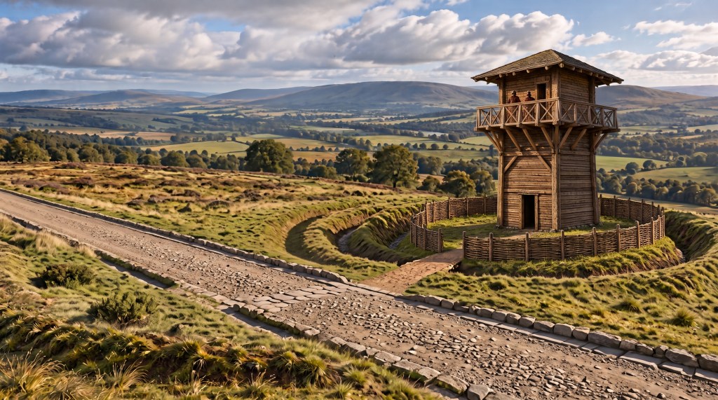 Blackhill Wood Roman Watchtower – A watchtower beneath a later camp